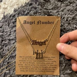 Angel And 111 Necklace!